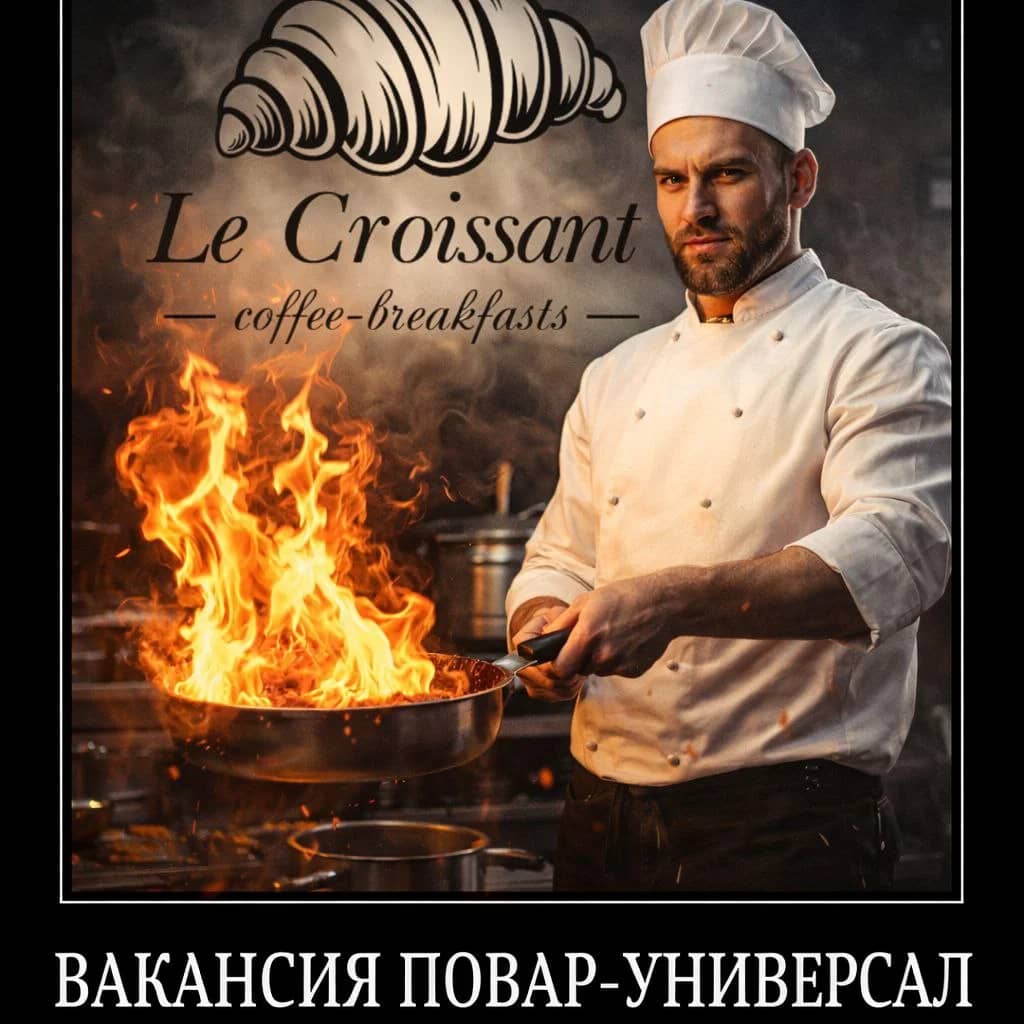 Повар-универсал в Le Croissant (Донецк): работа на площади Ленина — Donetsk Job